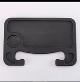 Plastic Steering Wheel Dining & Work Tray for Car – Portable Food Table & Laptop Desk for Driver & Passenger